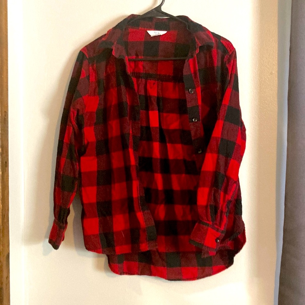 Red and black flannel